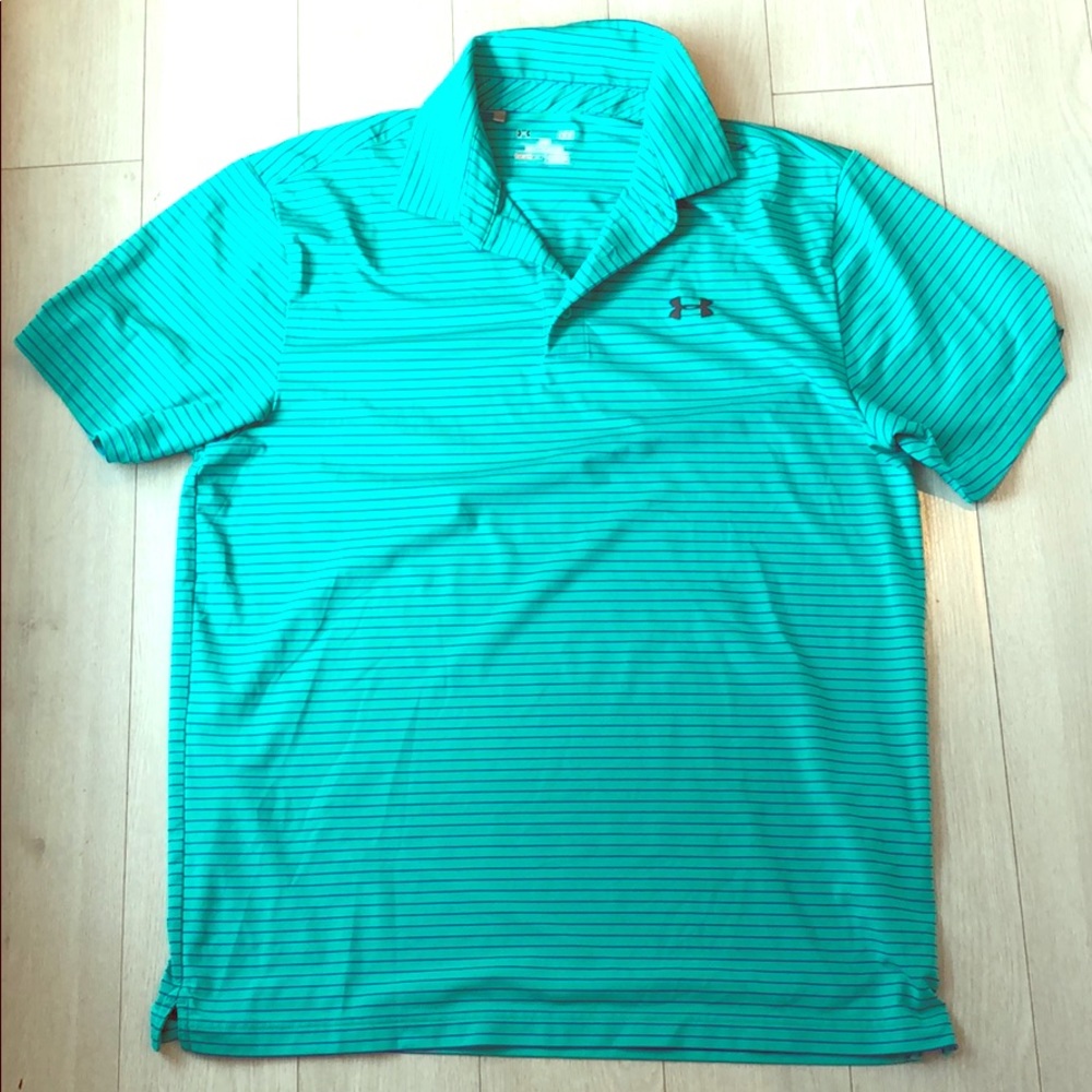 Under Armour Men’s Heat Gear Polo (Lg)